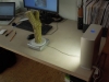 vor dem Scanner